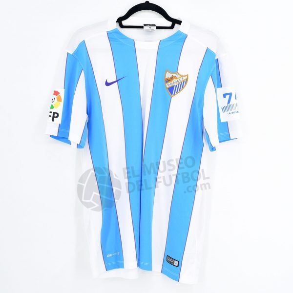 Camiseta 1 Malaga CF 2015-16 #28 JUANPI – El del Futbol
