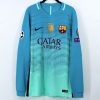 2016-17 Fc Barcelona Third Shirt #3 PIQUÉ Champions League