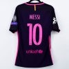 2016-17 Fc Barcelona Away Shirt #10 MESSI Champions League
