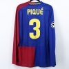 2008-09 Fc Barcelona Home Shirt #3 PIQUÉ Champions League